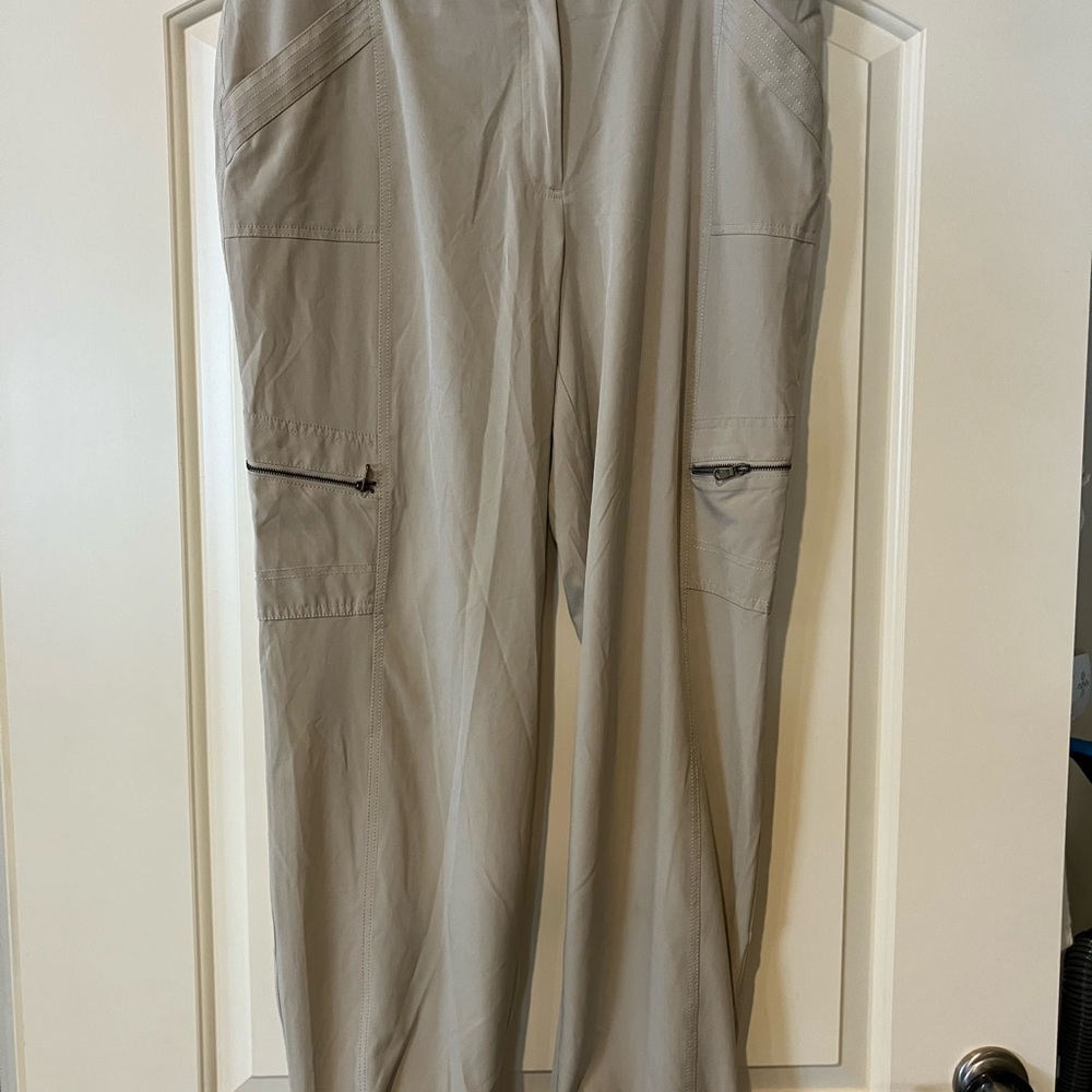 Chico’s Women’s Tan Cargo Pants